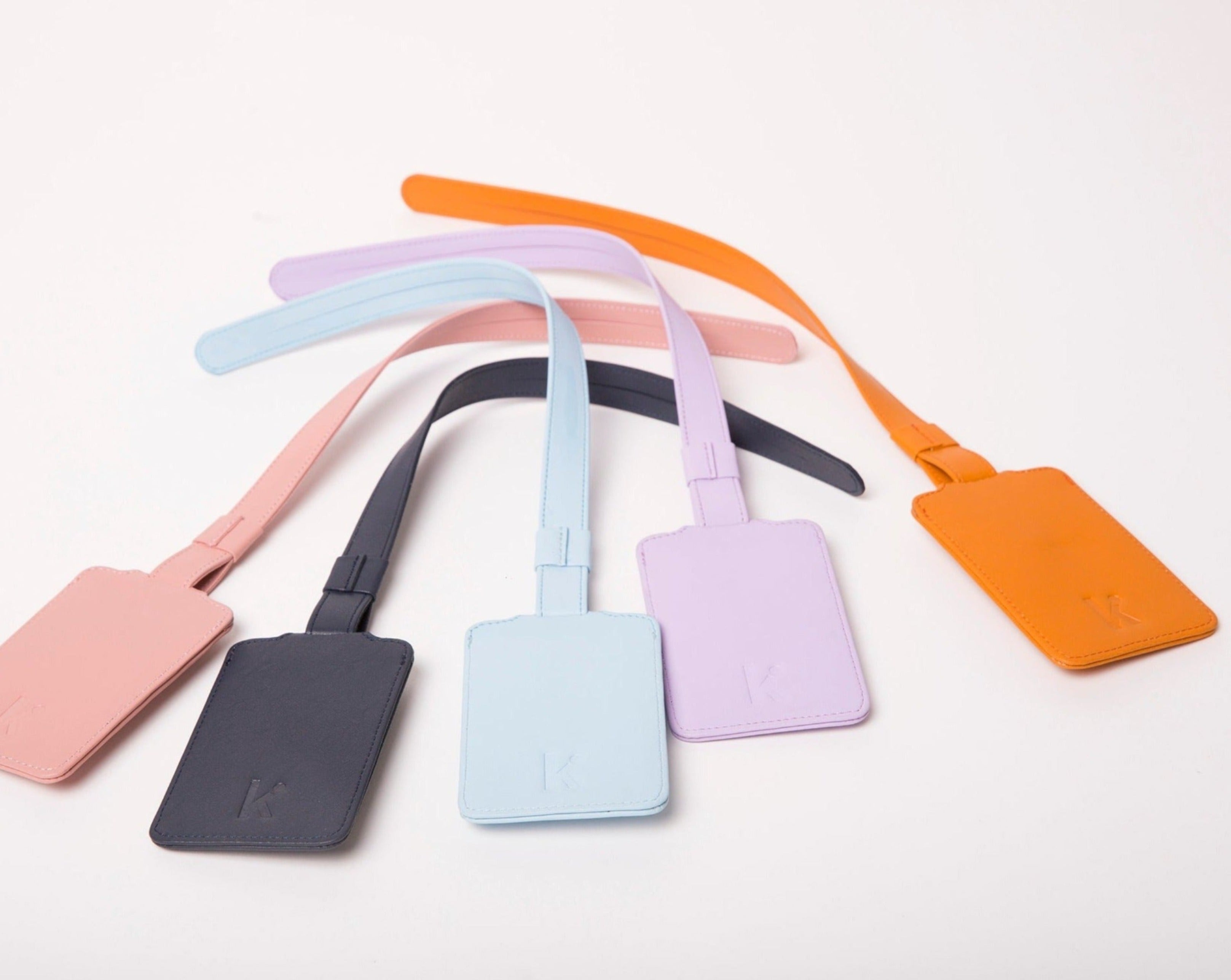 Suitcase tag in different colors